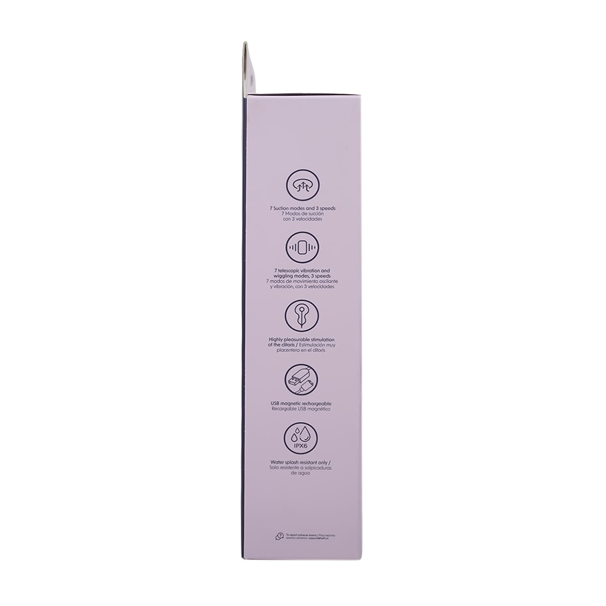 Lotus G-spot Vibrador con Bala