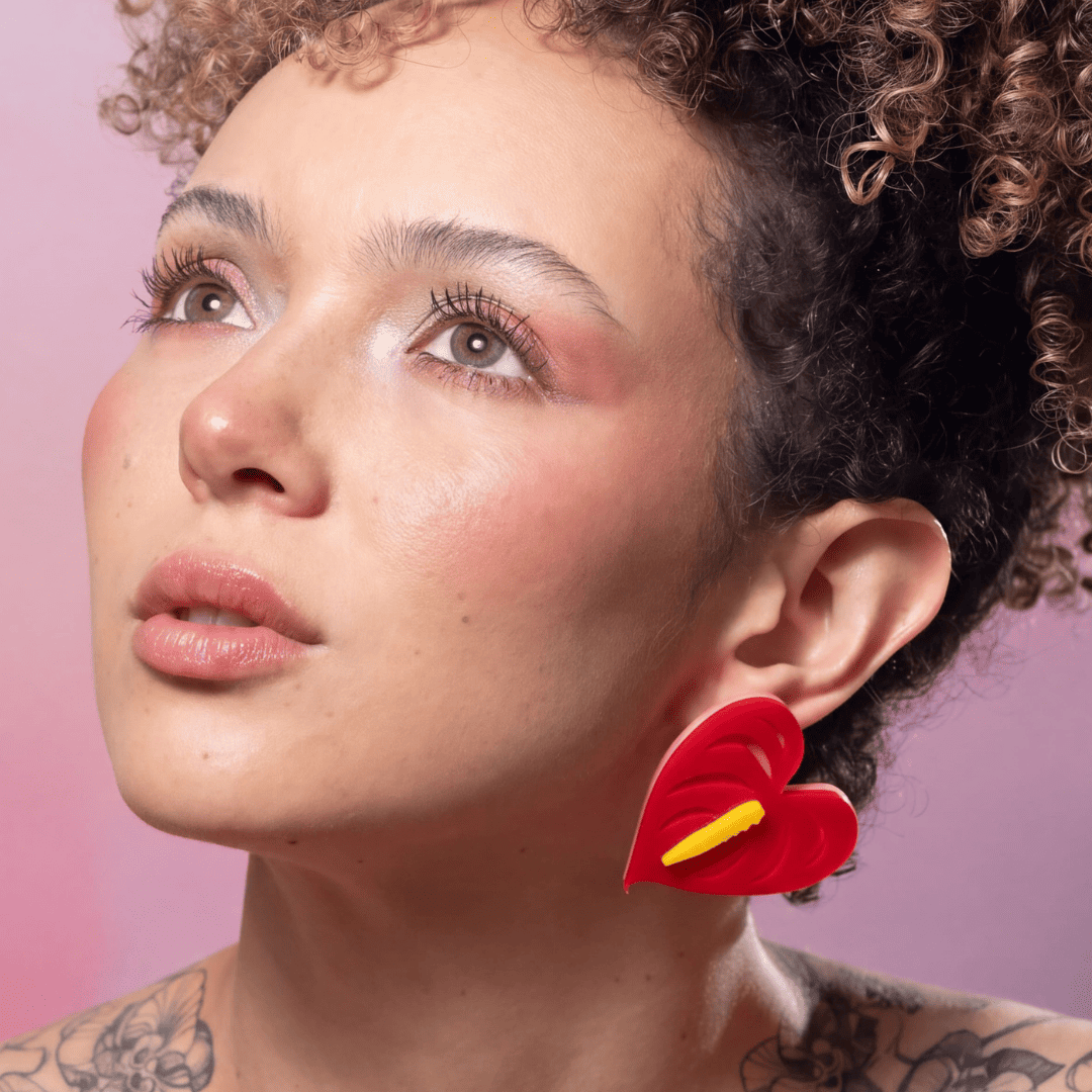 Flor de la Pasión Aretes