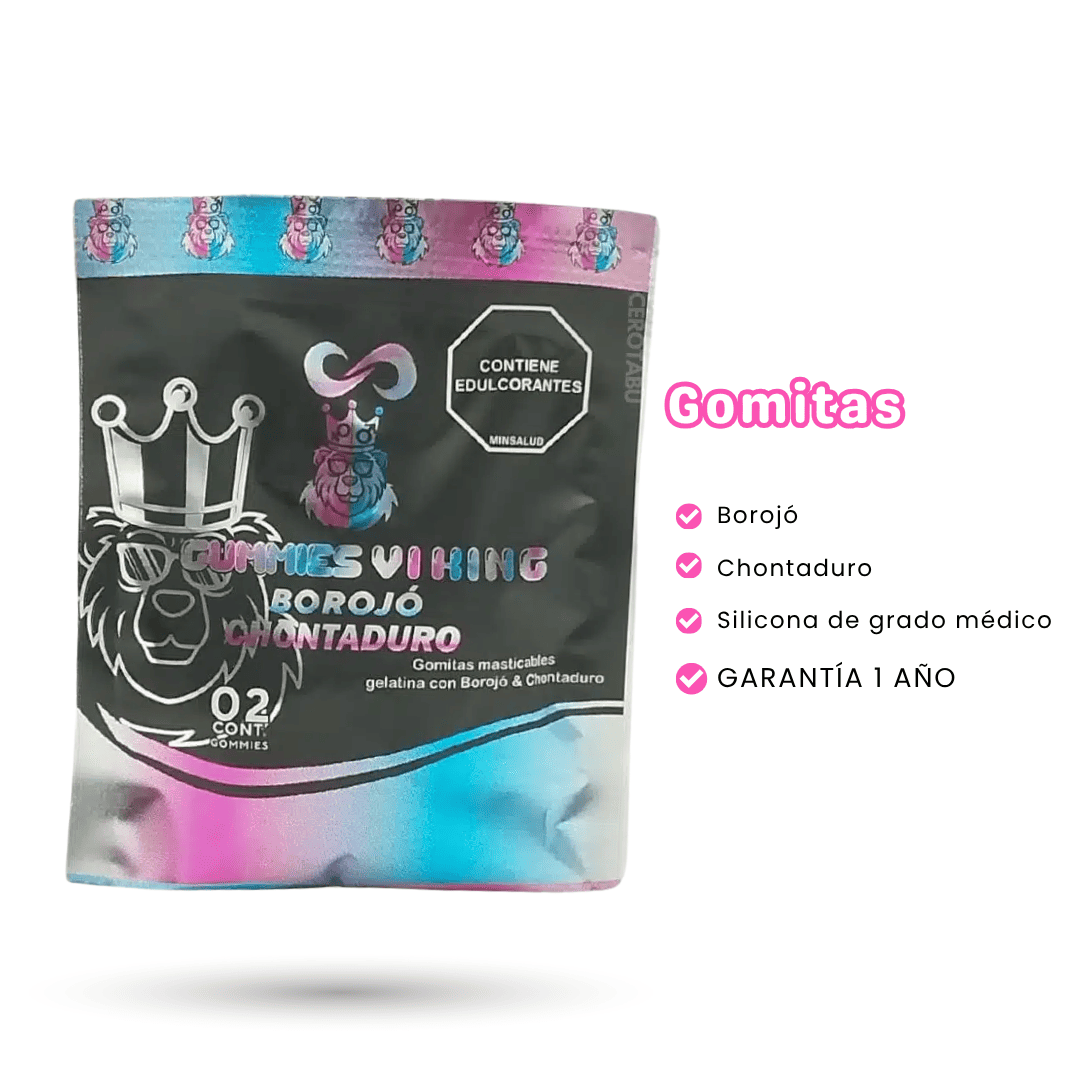 Combo Placer Secreto | Panty Vibrador App + Gomas Viking
