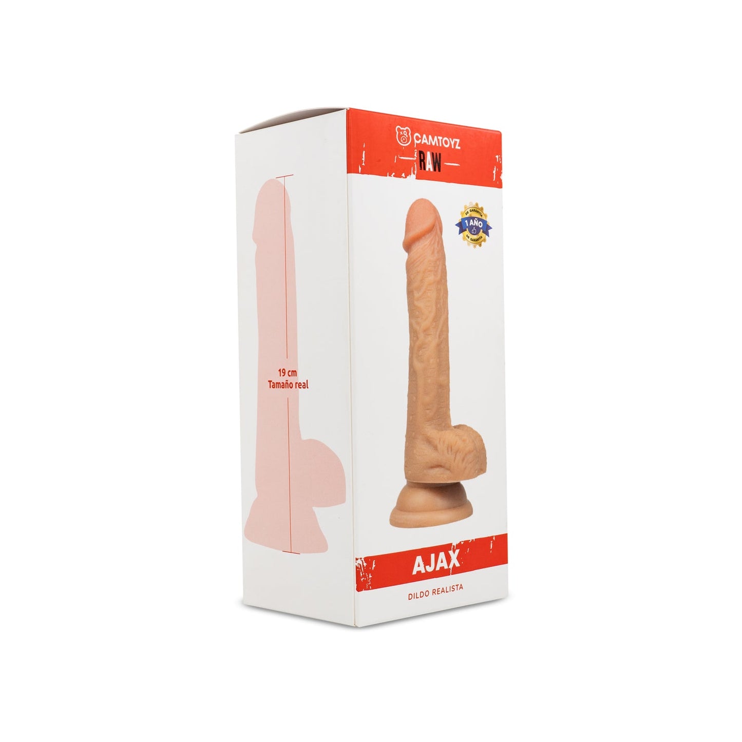 Dildo realista Ajax Camtoyz 19cm