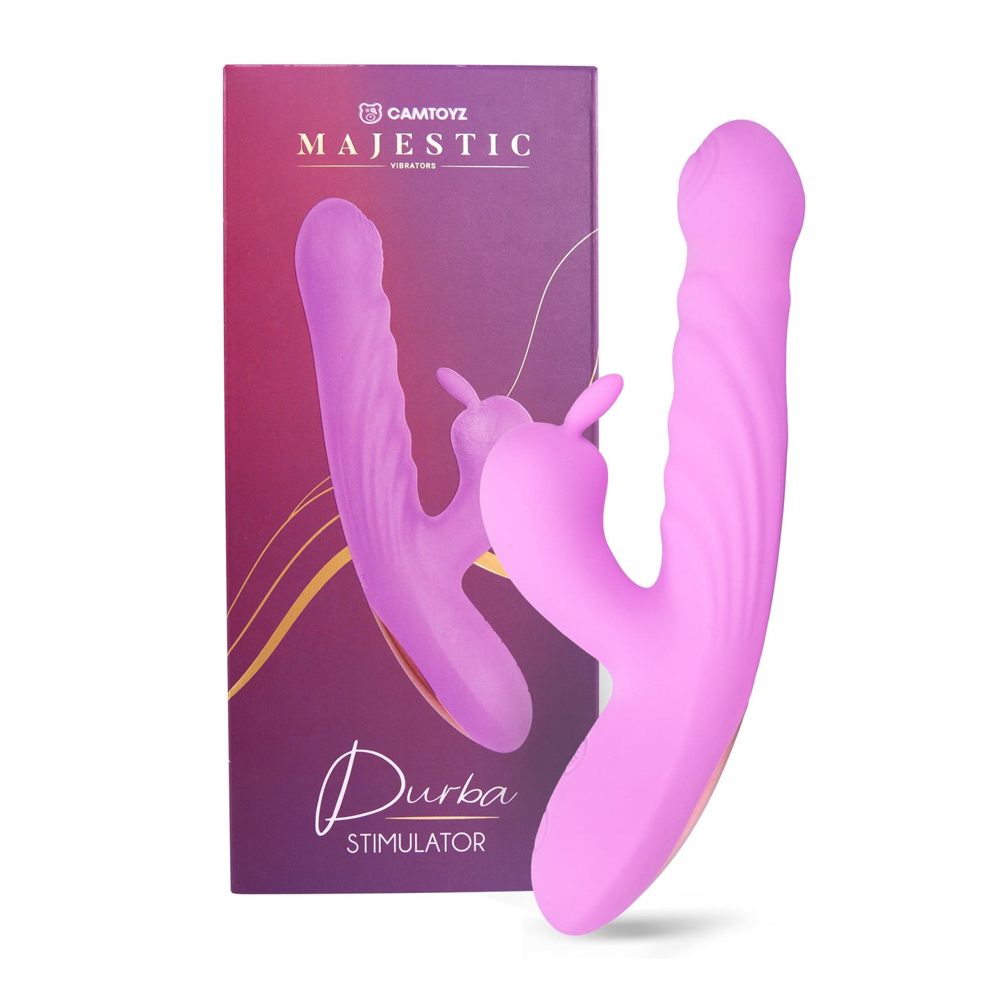 Vibrador Durba Majestic con empuje
