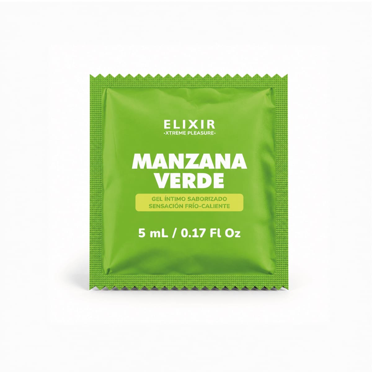 Lubricante Íntimo Saborizado Manzana Verde Elixir