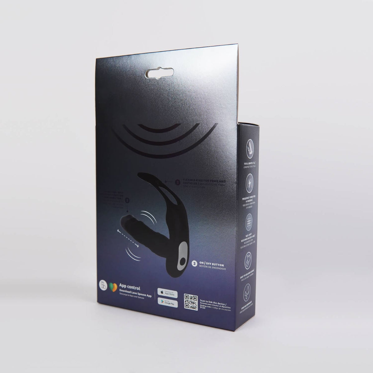 Estimulador Anal Interactivo Obsi Optimus de CamToyz