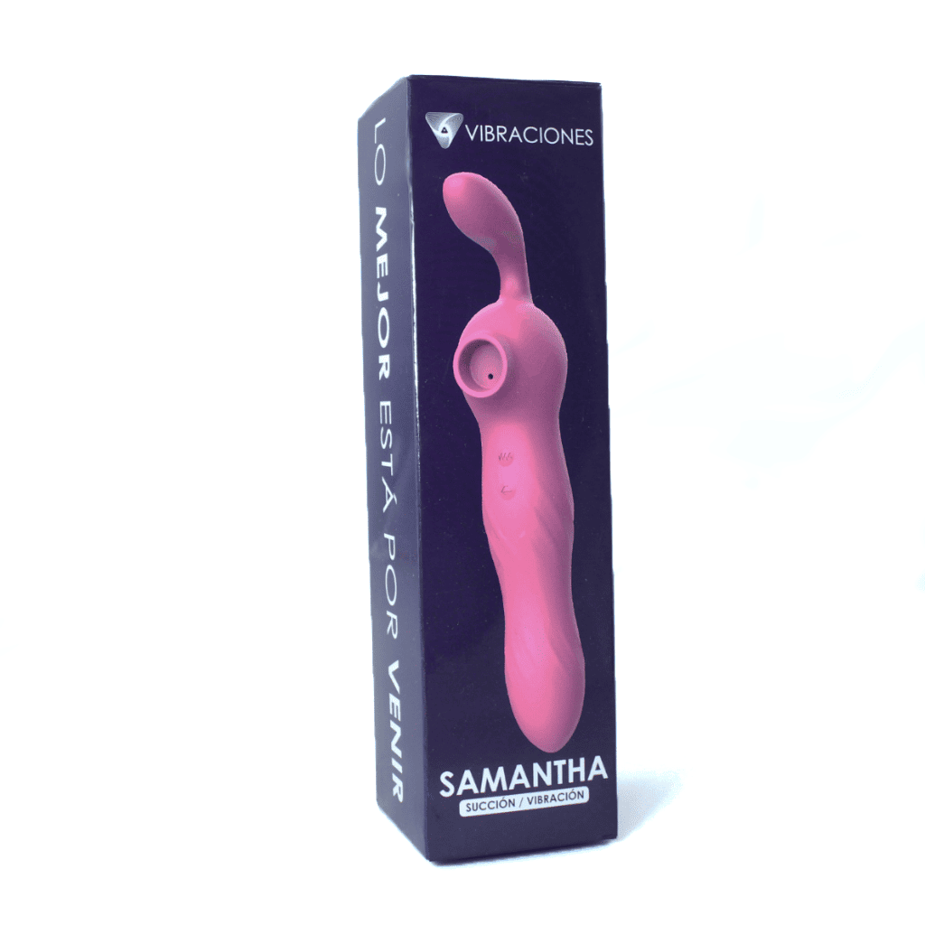 Vibrador + Succionador 2 en 1