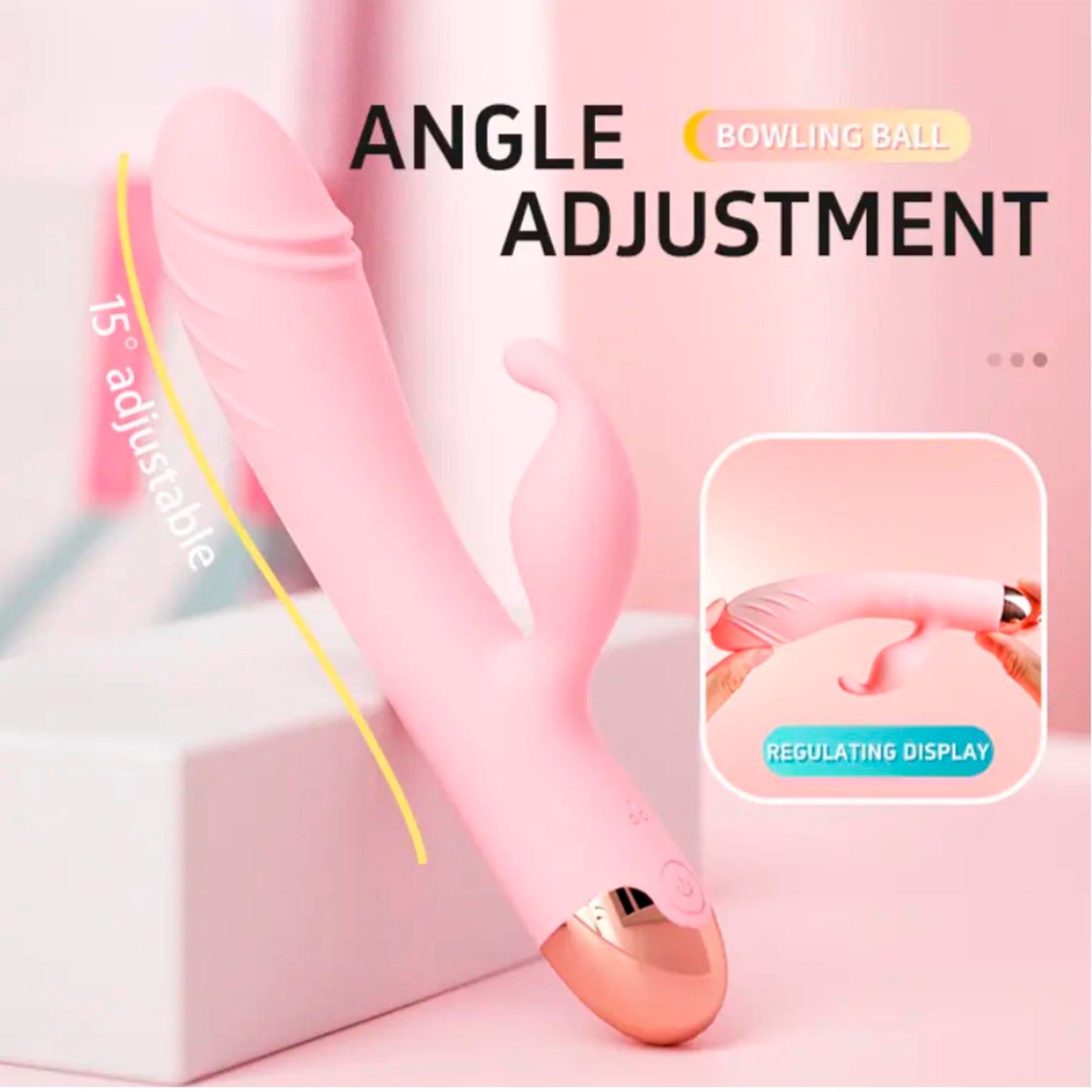 CARRIE ROTACIÓN Y ESTIMULADOR CLITORIAL