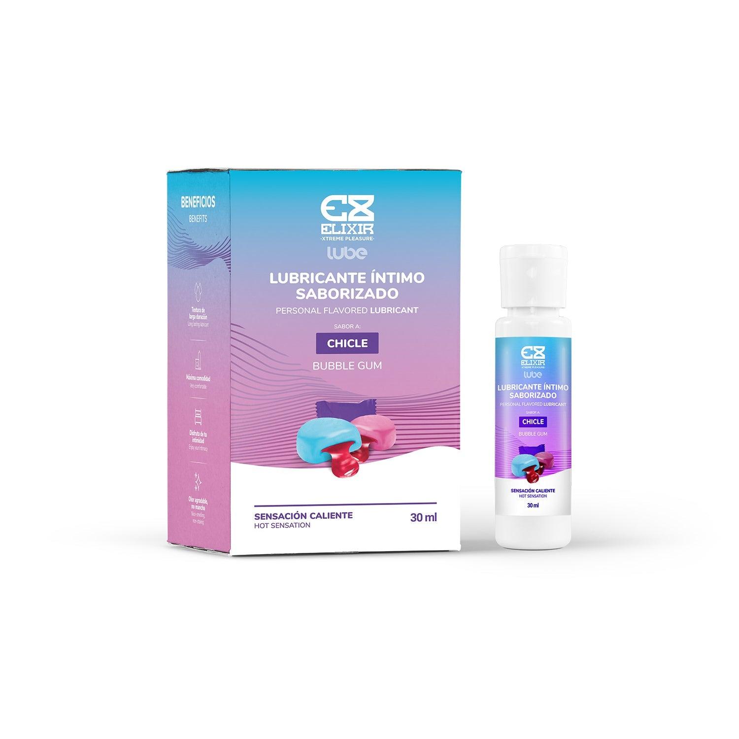 Lubricante Caliente Saborizado Elixir Chicle 30 ml Juguito de Calzn Lubricante Caliente Saborizado Elixir Chicle 30 ml Juguito de Calzn