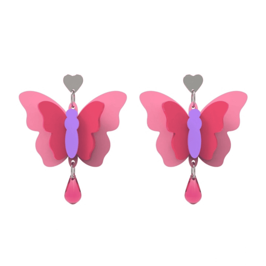 Aretes Hechizo de amor rosado 🩷