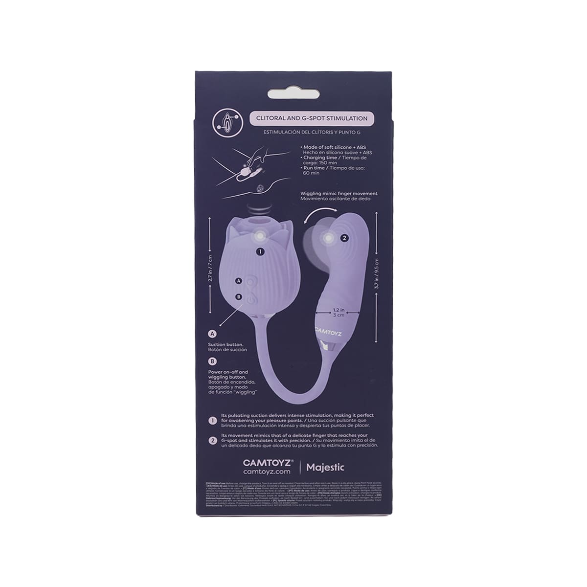 Lotus G-spot Vibrador con Bala