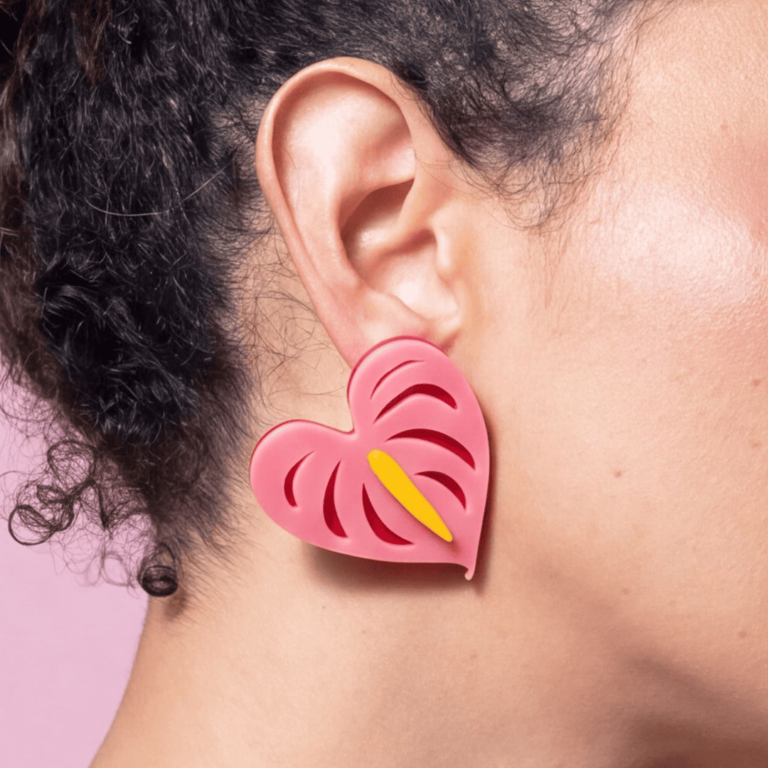 Flor de la Pasión Aretes