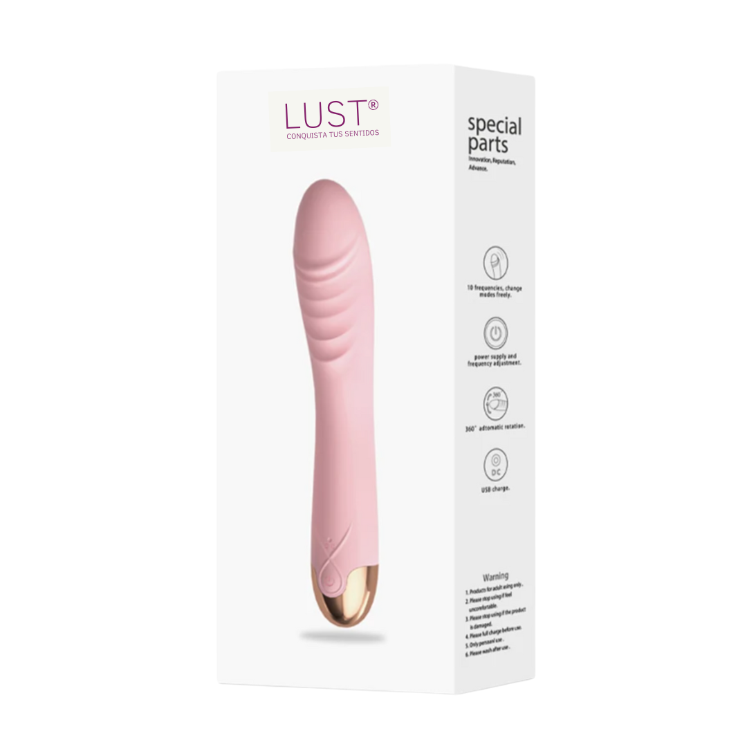 Vibrador Lust con Rotación 360°