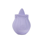 Vibrador con lengua de la marca Camtoyz, diseñado para estimulación íntima, en color rosa y forma ergonómica.