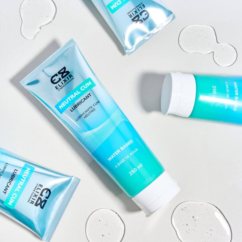 Lubricante íntimo neutro Distrisex en envase de 250ml, ideal para uso personal y cómodo.