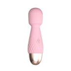 Vibrador mini Hitachi Lunara de la marca Camtoyz, con diseño compacto y color rosa, ideal para uso personal.