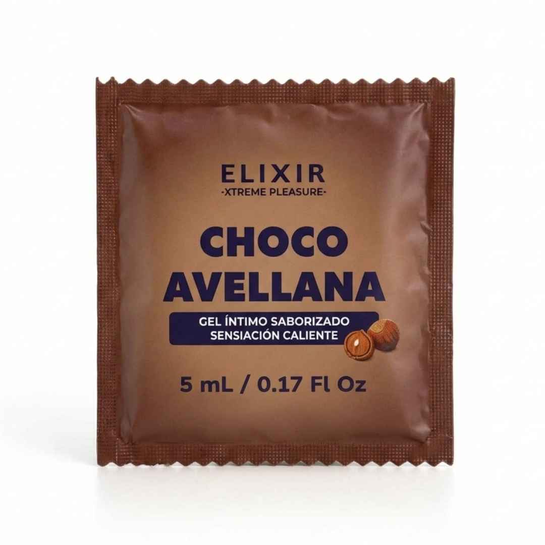 Lubricante Íntimo Elixir Sabor Choco Avellana