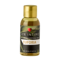 Aceite Euforia X de Sen íntimo, frasco de 30 ml, con gotas transparentes en envase de plástico.