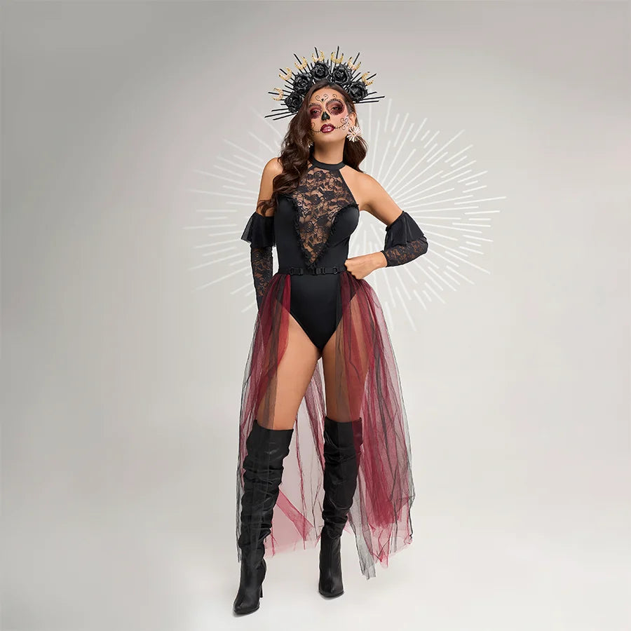 Disfraz de Catrina para mujer