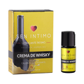 Crema lubricante con aroma a whisky, 30 ml, de la marca Sen Íntimo, en envase pequeño y práctico.