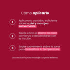Aceite Sensual para Masajes Efecto Calor 45ml – Sen Íntimo