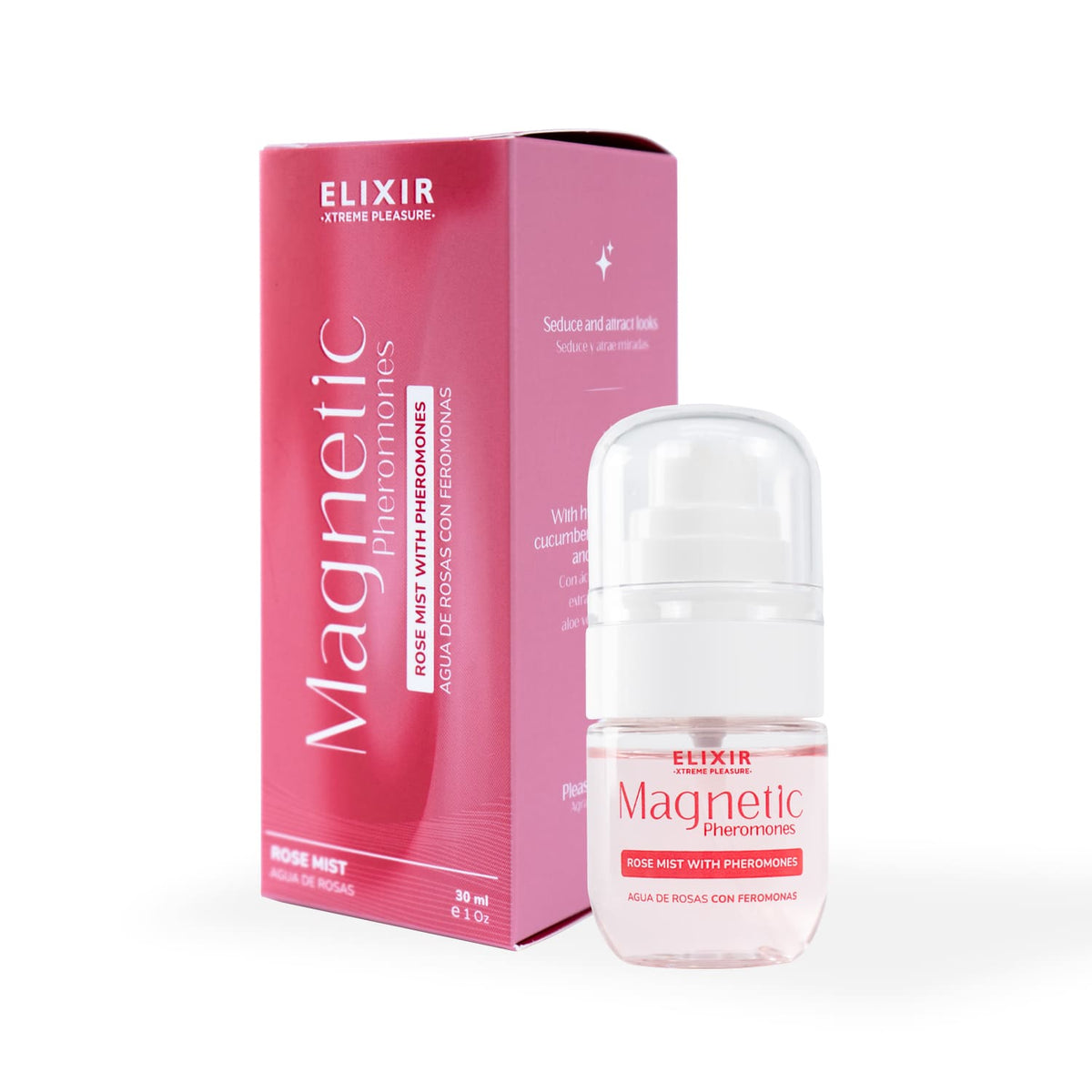 Agua de Rosas con Feromonas Magnetic Elixir