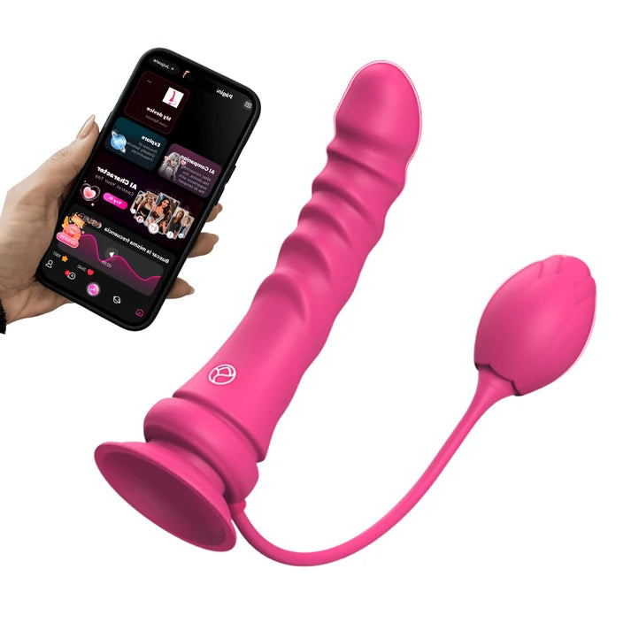 Arnés Vibrador Interactivo Rose con App