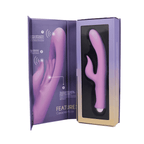 Vibrador tipo conejo Camtoyz Avery Majestic Pro con diseño ergonómico y detalles realistas para placer personal.