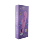 Vibrador Camtoyz Avery Majestic Pro en forma de conejo con detalles realistas y colores vibrantes, ideal para placer íntimo.