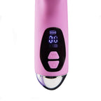 Vibrador tipo conejo Avery Majestic Pro de Camtoyz, con diseño ergonómico y detalles realistas en color negro para placer íntimo.