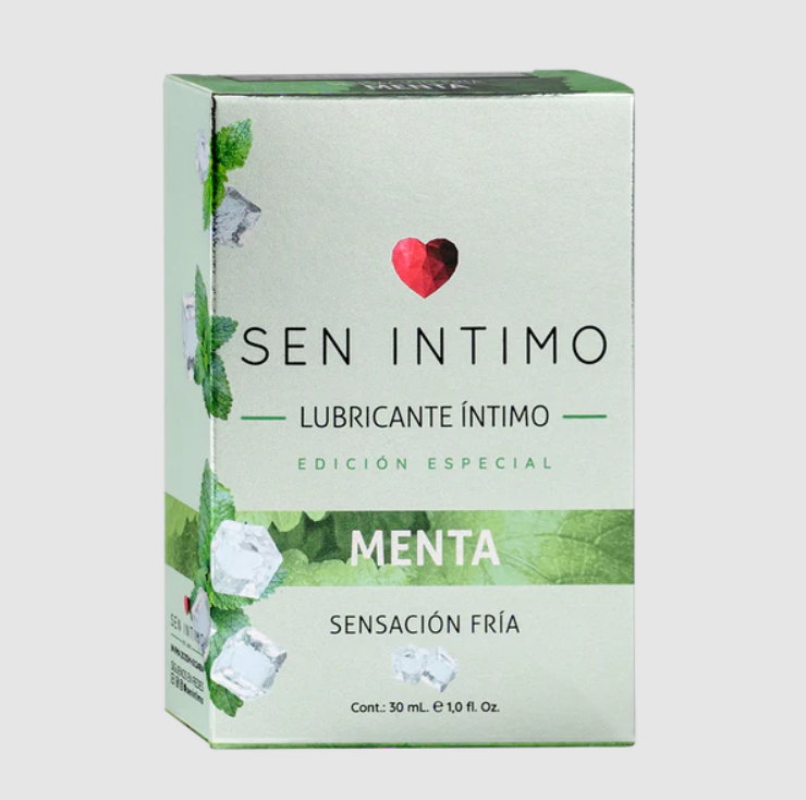 Lubricante Menta X 30 Ml Sen Intimo