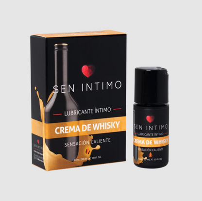 Lubricante Caliente Crema De Whisky Sen Intimo