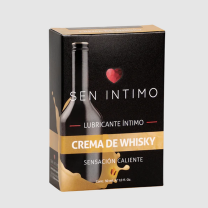 Lubricante Caliente Crema De Whisky Sen Intimo