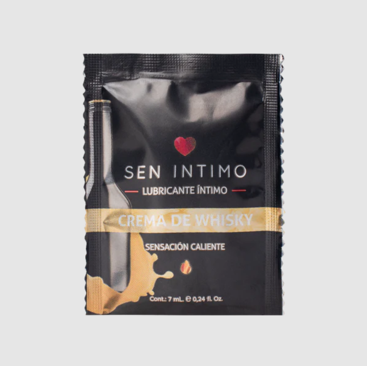 Lubricante Caliente Crema De Whisky Sen Intimo