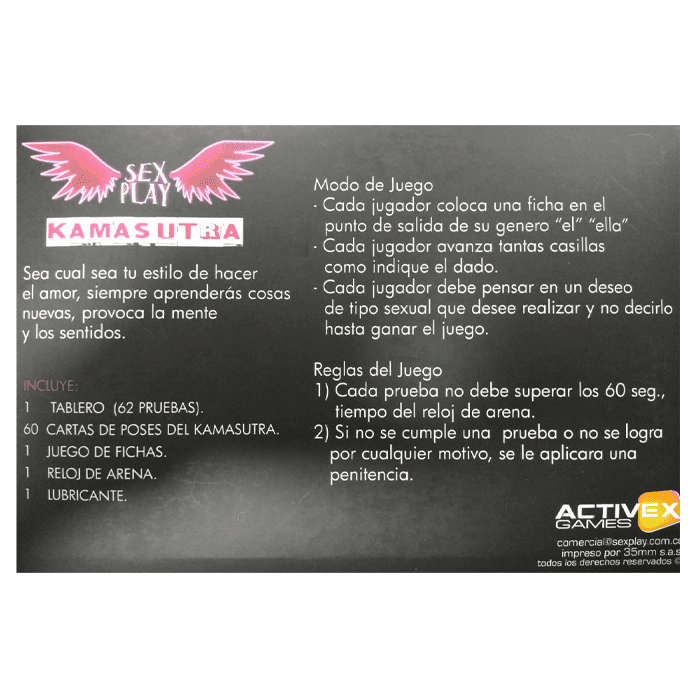 Juego de Mesa Kamasutra