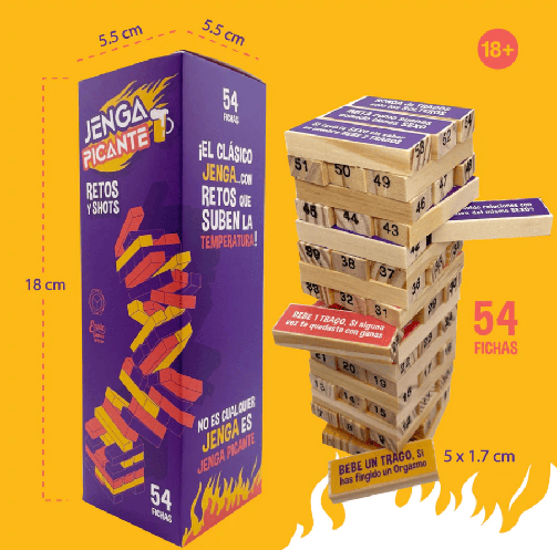 Juego Jenga Picante