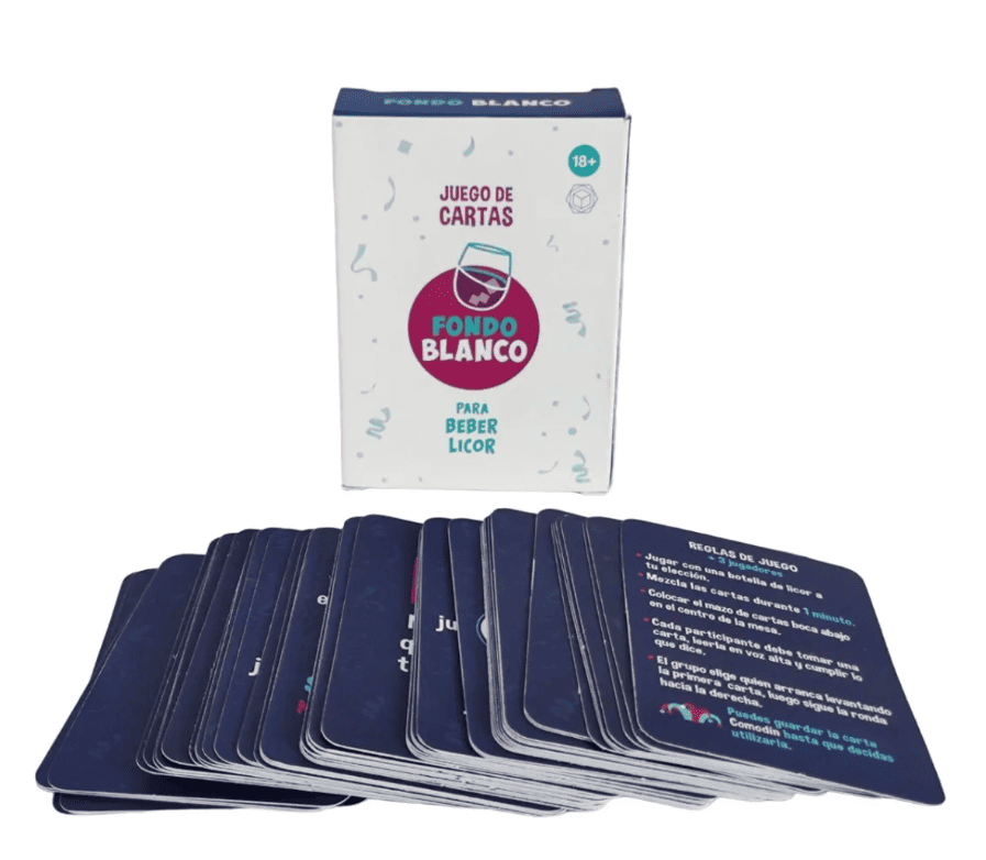 Juego de Cartas Fondo Blanco