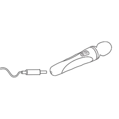Cargador Lovense Domi de Distrisex, accesorio para carga de dispositivo Lovense Domi, con cable y conector compatible.