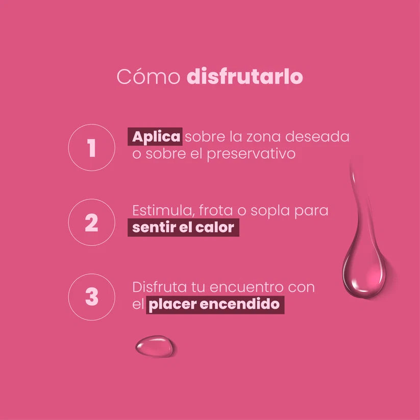 Lubricante Íntimo con Sabor a Cereza 30 ml