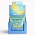 Lubricante íntimo frío Cool Sensation de Elixir, envase con gel transparente para mayor comodidad y sensación refrescante.