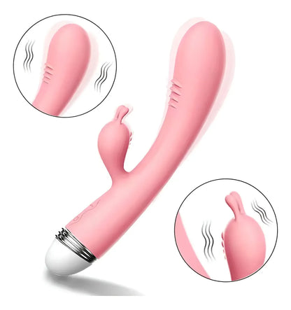 Vibrador Recargable LILO – Doble Estimulación de Punto G y Clítoris en Silicona Médica