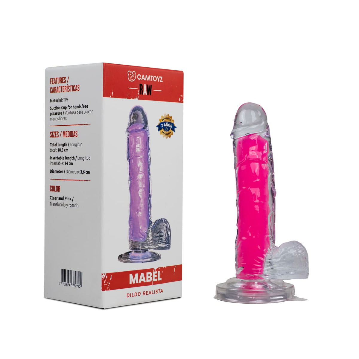 Dildo Mabel 20 cm