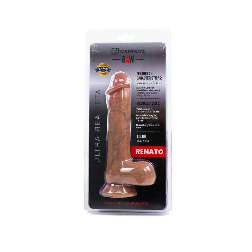 Raw Dildo ultra realista Renato 19 cm