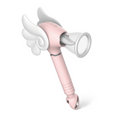 Vibrador doble estimulación Sakura Captor de la marca Frenesí, con diseño elegante y funciones de impulso para placer intenso.