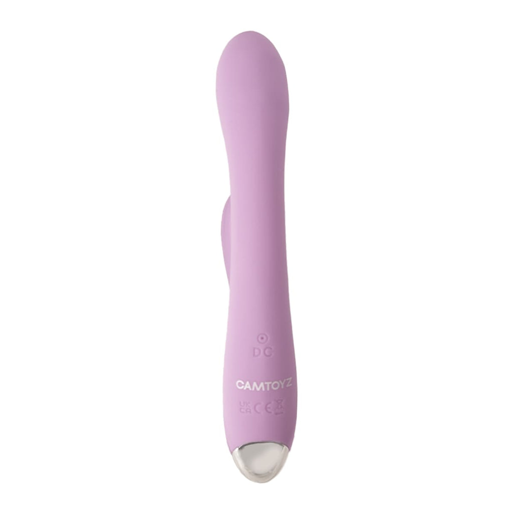 Vibrador conejo Dona Fucsia de la marca juguitodecalzon, con forma ergonómica y color vibrante para uso íntimo.