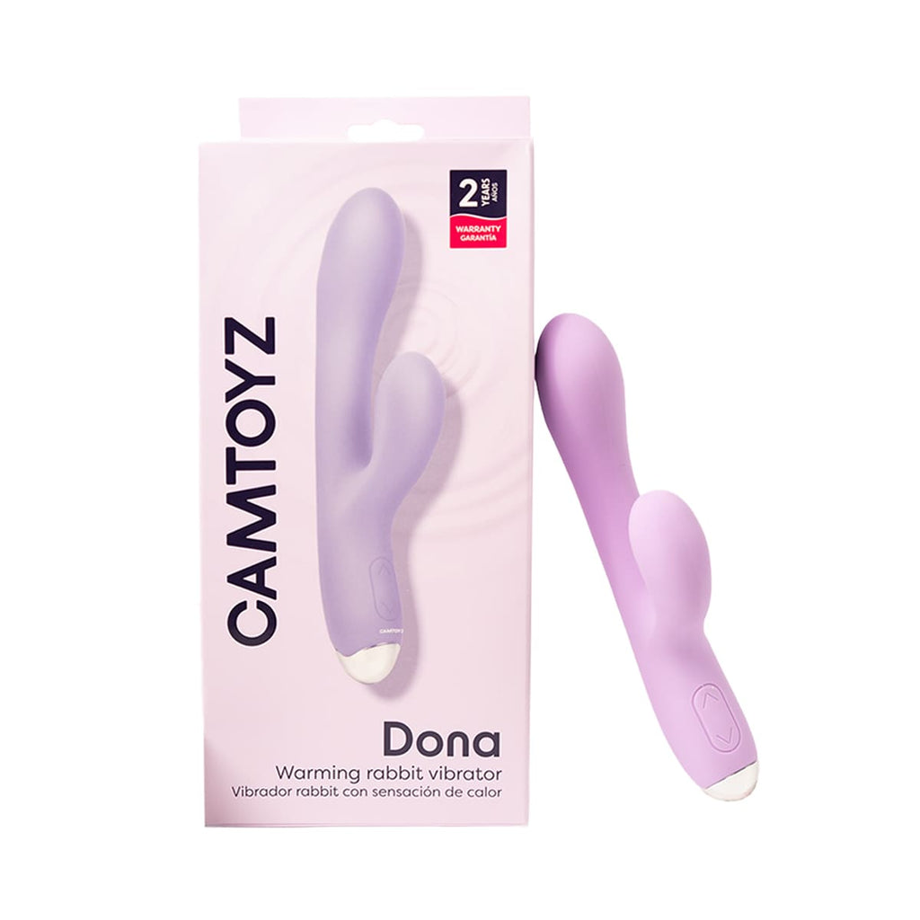 Vibrador conejo Dona Fucsia de la marca juguitodecalzon, con diseño ergonómico y color vibrante para placer íntimo.
