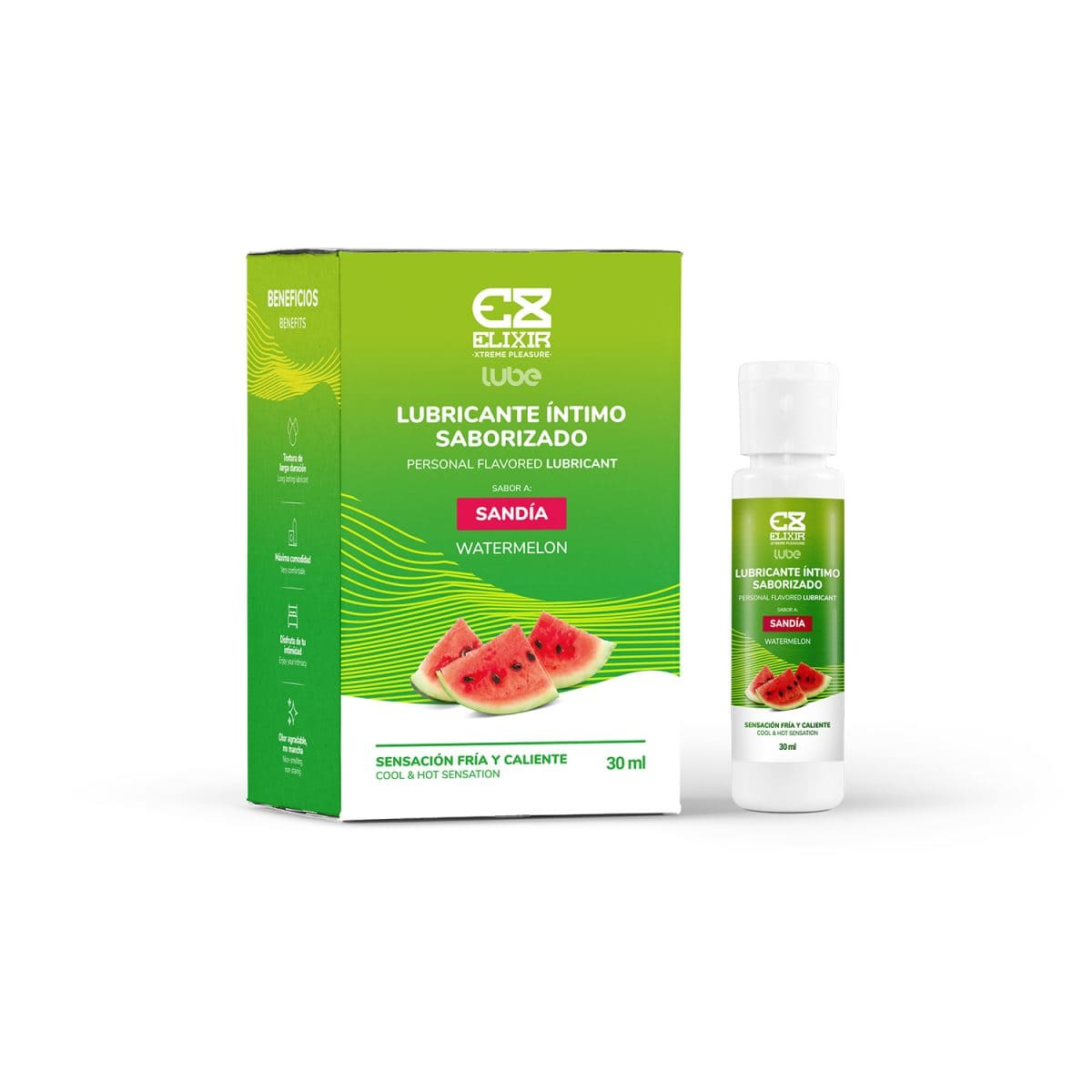 Lubricante Íntimo Saborizado Sandía Elixir