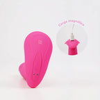 Vibrador tipo panty Eusin Majestic de Camtoyz para doble estimulación, diseñado para uso discreto y cómodo.