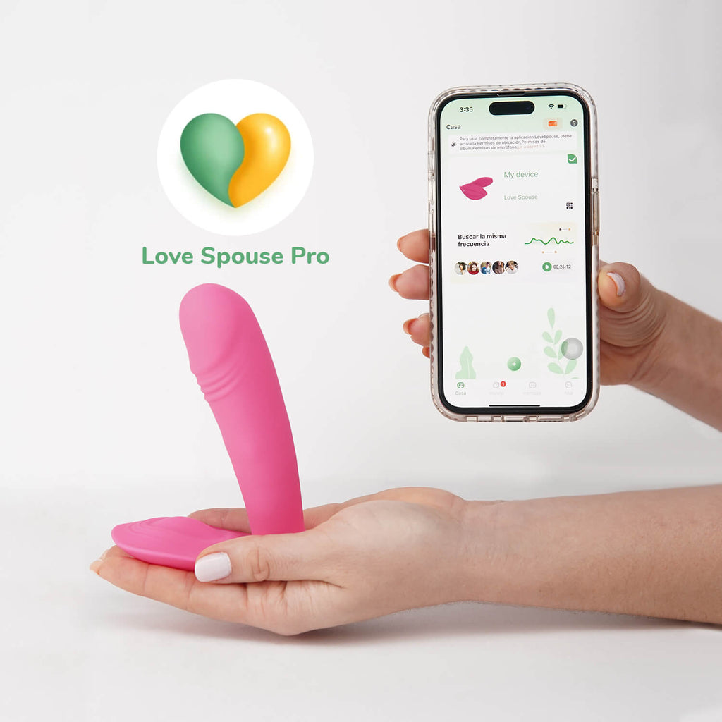 Vibrador para panty Camtoyz Eusin Majestic de doble estimulación con app, diseñado para placer íntimo y comodidad.