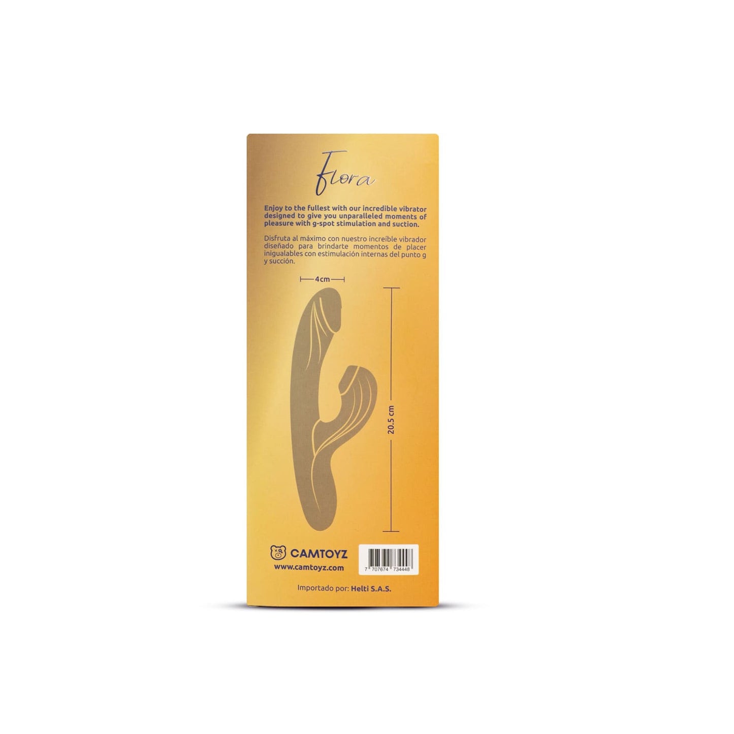 Majestic Vibrador Doble Estimulación Flora