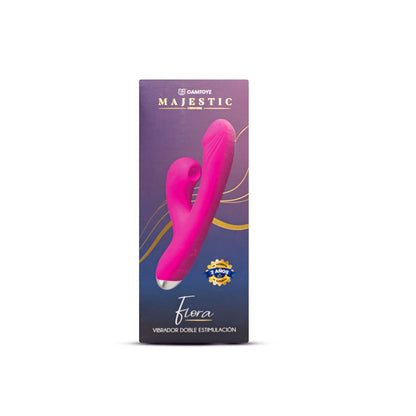 Majestic Vibrador Doble Estimulación Flora