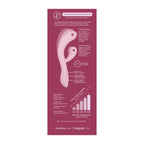 FlexiCurve Camtoyz: Vibrador Rabbit Ergonómico con App y Doble Motor
