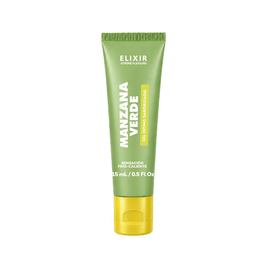 Lubricante Íntimo Saborizado Manzana Verde Elixir